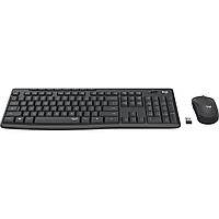 Клавиатура+Мышь Logitech MK295 920-009807 Silent (Black) Wireless kit