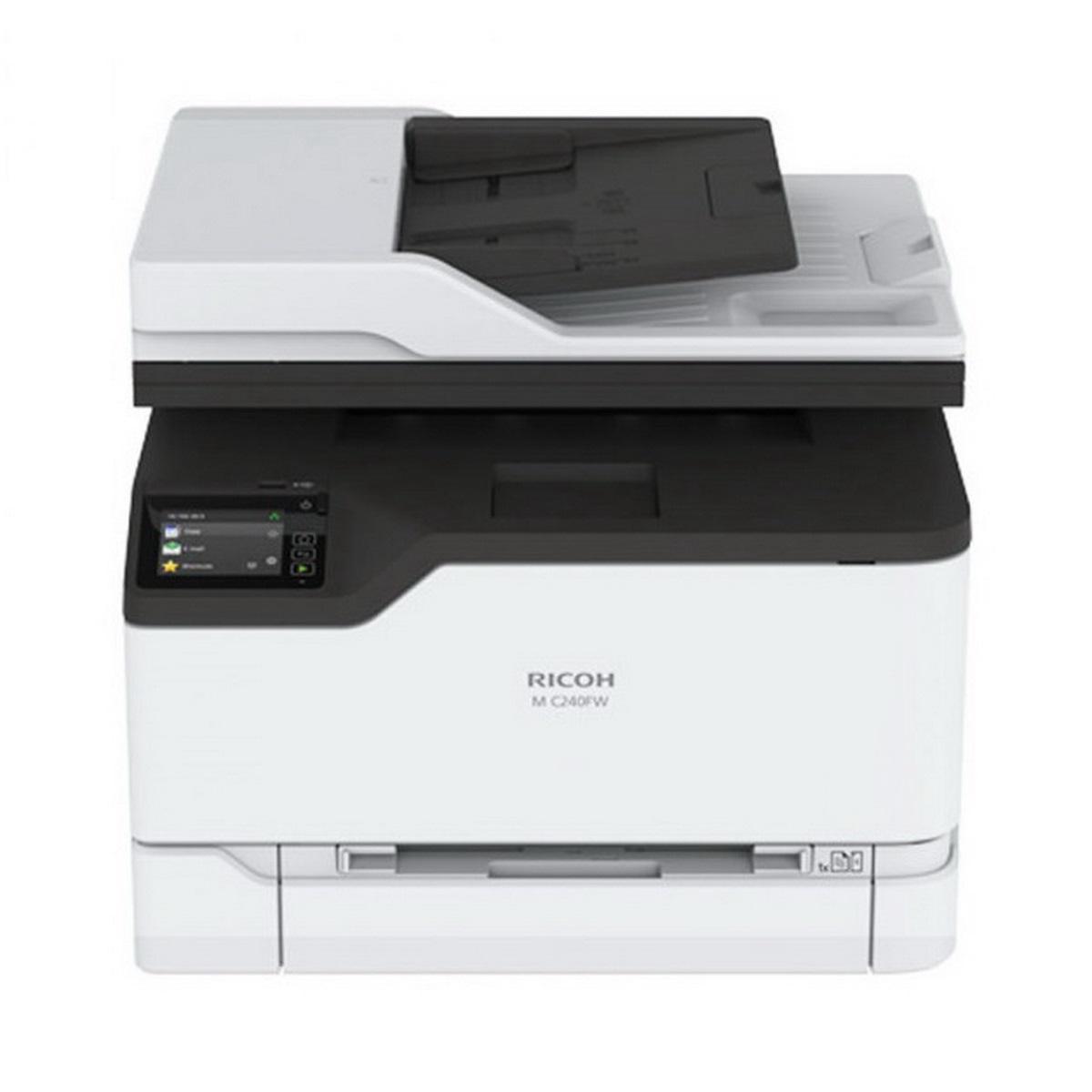 Ricoh M C240FW А4, Цветное лазерное МФУ, 24 стр/мин, факс, принтер, сканер, копир, Wi-Fi, дуплекс, сеть, - фото 1 - id-p203917884