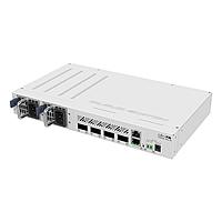 Коммутатор Mikrotik CRS504-4XQ-IN, 1x10Base-T/100Base-TX, 4xQSFP28, Switching capacity 800 Gbps