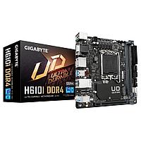 Мат. плата GIGABYTE H610I DDR4 (RTL) LGA1700 H610 PCI-E Dsub+HDMI+2xDP GbLAN SATA Mini-ITX 2DDR4