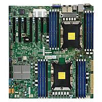 Мат. плата SuperMicro MBD-X11DPH-I-B Dual LGA3647 C621 3xPCI-E DSub 2xGbLAN SATA RAID E-ATX 16DDR4