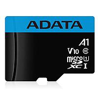 Карта памяти A-DATA Premier AUSDX256GUICL10A1-RA1 SDXC Memory Card 256Gb V10 UHS-I U1 Class10+ microSD-- SD