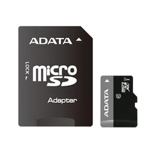 Карта памяти A-DATA Premier AUSDH16GUICL10A1-RA1 microSDHC Memory Card 16Gb A1 V10 UHS-I U1 + microSD-- SD - фото 1 - id-p204487634