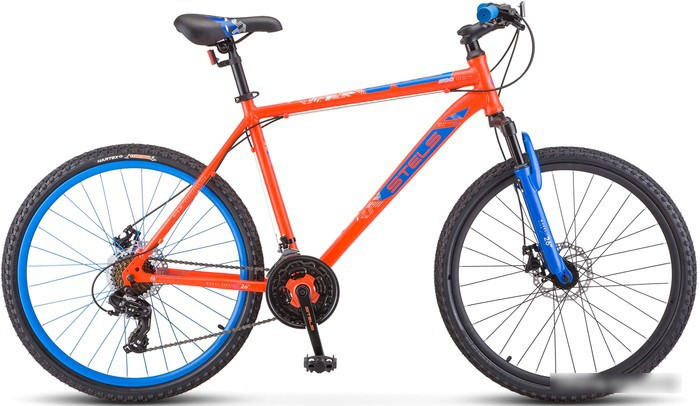 Велосипед Stels Navigator 500 MD 26 F020 р.18 2023 (красный/синий) - фото 1 - id-p210512718