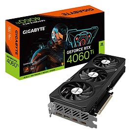 Видеокарта 8Gb PCI-E GDDR6 GIGABYTE GV-N406TGAMING OC-8GD (RTL) 2xHDMI+2xDP GeForce RTX4060Ti