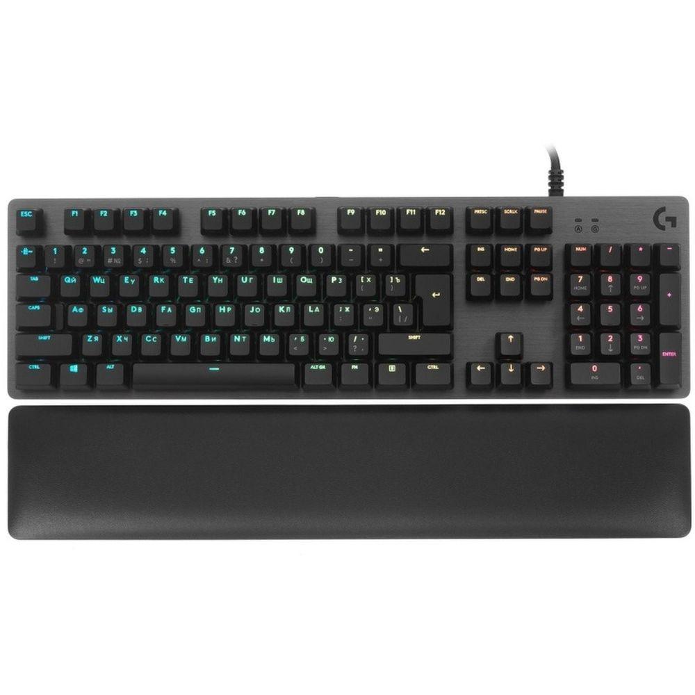 Клавиатура Logitech RGB Mechanical Gaming Keyboard G513 Carbon USB 920-009329 - фото 1 - id-p213688837