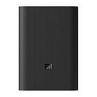 Мобильный аккумулятор Xiaomi Mi Power Bank 3 Ultra Compact Li-Pol 10000mAh 3A+2.5A черный 2xUSB материал