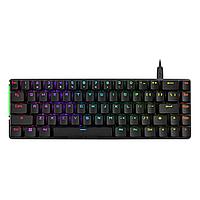 Клавиатура проводная механическая ASUS ROG Falchion Ace 90MP0346-BKRA00 (ROG NX Red), USB-C, RGB, Черный