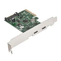 Контроллер ExeGate EXE-313 (OEM) PCI-Ex4 USB3.0-С 2 port-ext EX283715RUS