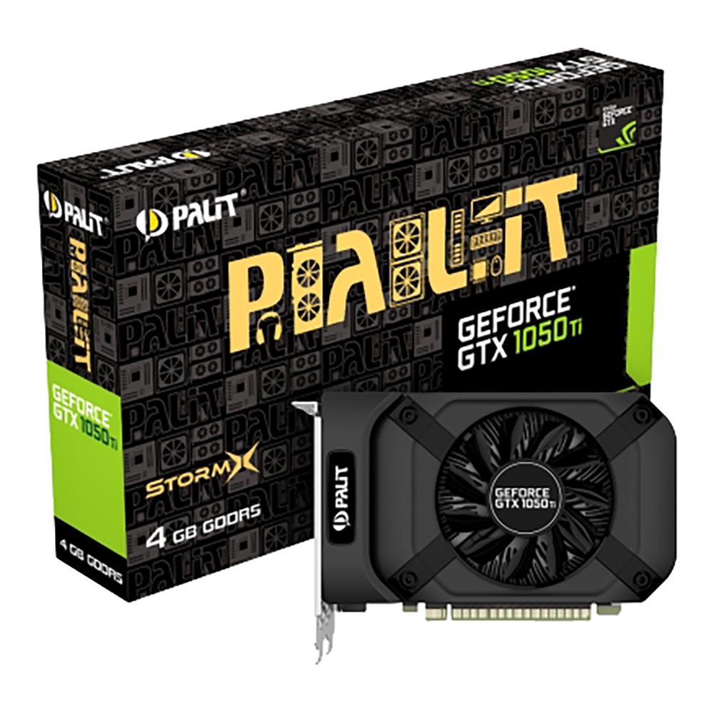 Видеокарта PALIT PA-GTX1050Ti StormX 4G // NE5105T018G1-1070F // nVidia GeForce GTX 1050TI 4096Mb 128bit GDDR5