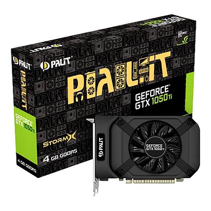 Видеокарта PALIT PA-GTX1050Ti StormX 4G // NE5105T018G1-1070F // nVidia GeForce GTX 1050TI 4096Mb 128bit GDDR5, фото 2