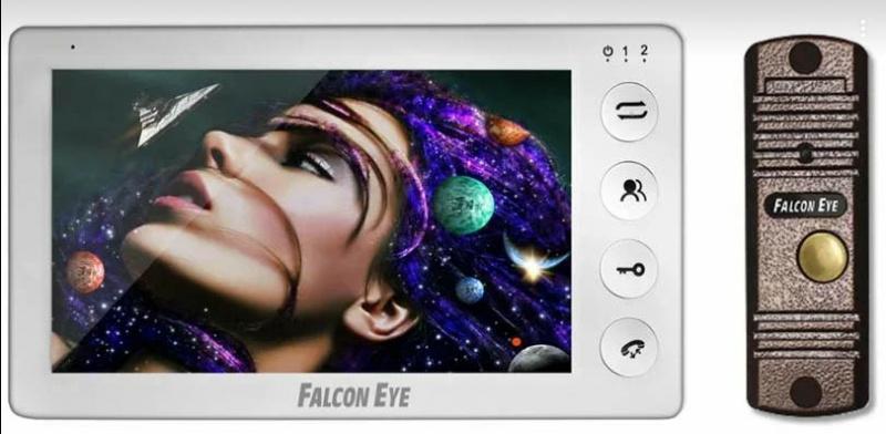 Видеодомофон Falcon Eye KIT Space HD белый - фото 1 - id-p220184401