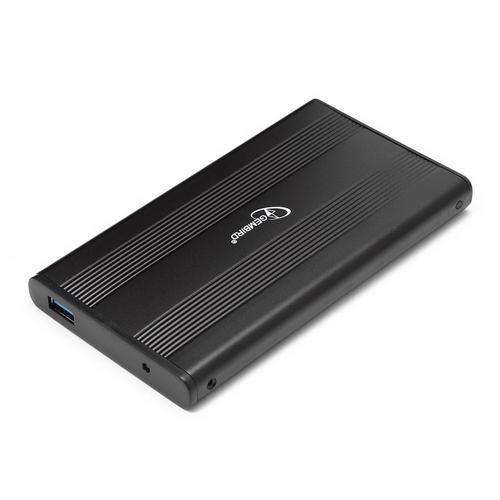 Gembird EE2-U3S-5 Внешний корпус 2.5" Gembird EE2-U3S-5, черный, USB 3.0, SATA, металл - фото 1 - id-p212706068