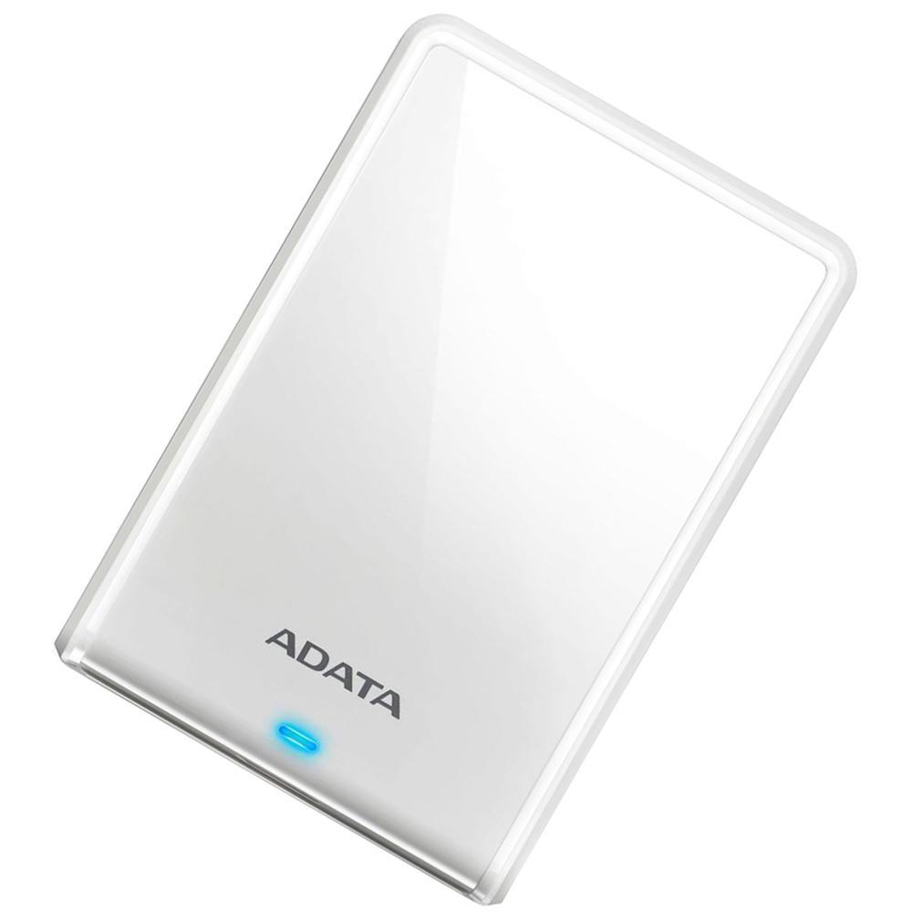 Внешний накопитель HDD 2.5" USB3.1 A-DATA 1Tb HV620 Slim (AHV620S-1TU31-CWH) Белый - фото 1 - id-p215413385