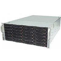 Корпус Supermicro Storage JBOD Chassis 4U 846BE1C-R1K03JBOD Up to 24 x 3.5" /Expander Backplanes(8xminiSASHD