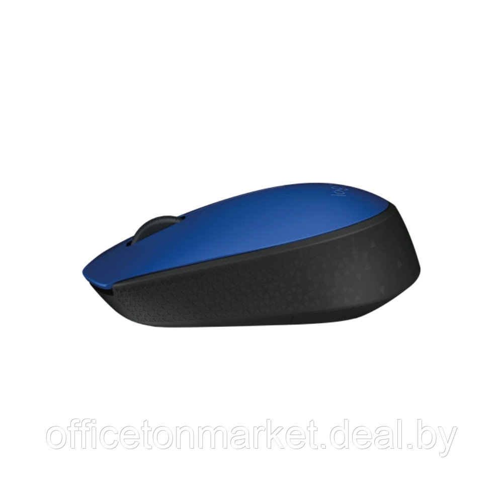 Мышь Logitech "Mouse M171", беспроводная, 1000 dpi, 3 кнопки, синий - фото 3 - id-p213201003