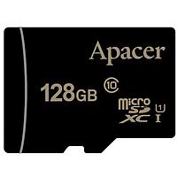 Карта памяти Apacer AP128GMCSX10U1-R microSDXC Memory Card 128Gb UHS-I U1 Class10 + microSD-- SD Adapter