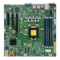 Материнская плата Supermicro Motherboard 1xCPU X11SCL-F E-22**/ UpTo4UDIMM/ 6x SATA3/ C242 RAID 0/1/5/10/