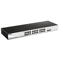 D-Link DGS-1210-26/FL1A Управляемый коммутатор 2 уровня с 24 портами 10/100/1000Base-T и 2 портами 1000Base-X