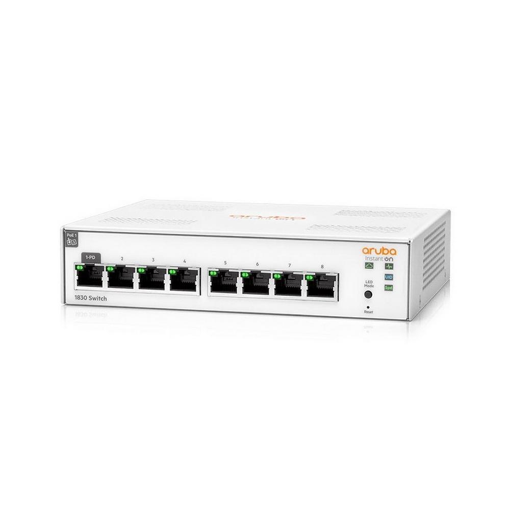 Коммутатор HPE JL810A HPE Коммутатор Aruba Instant On 1830 8G Web-managed fanless Switch (repl. for - фото 1 - id-p218189996