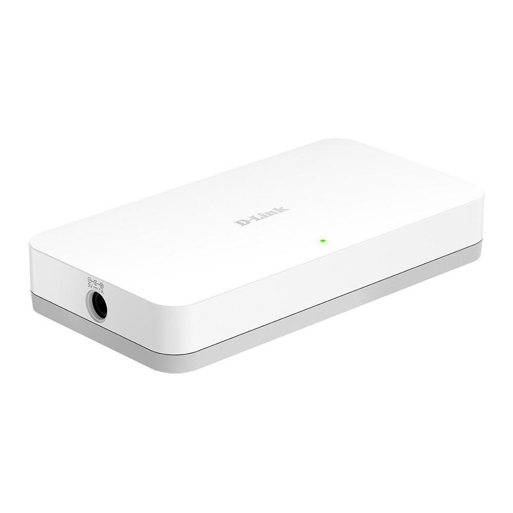 D-Link DGS-1008A/F1A Неуправляемый коммутатор с 8 портами 10/100/1000 Base-T и функцией энергосбережения - фото 1 - id-p212727936