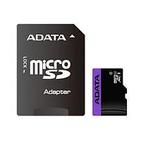 Карта памяти Micro SDXC 64 Gb A-DATA Premier (AUSDX64GUICL10-RA1) (64 ГБ, класс 10, UHS-I (класс U1), чтение: