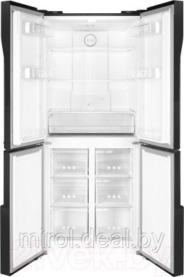 Холодильник с морозильником Maunfeld MFF182NFSBE - фото 4 - id-p220187110