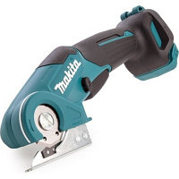 Makita CP100DZ, Аккумуляторные универсальные ножницы, 10,8В Li-ion, глубина реза 6 мм, 0.88 кг, без АКБ И ЗУ