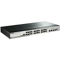 Коммутатор D-Link DGS-1510-28X/A1A, PROJ L2+ Smart Switch with 24 10/100/1000Base-T ports and 4 10GBase-X SFP+