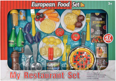 Набор игрушечной посуды Sharktoys Посуда и продукты / 22200049 - фото 4 - id-p220187775