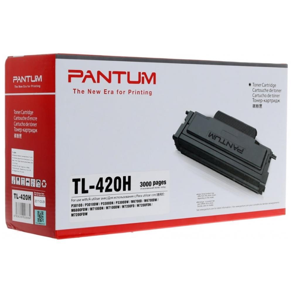 Pantum TL-420H Тонер-картридж для P3010xx/P3300xx/M6700D/M6700DW/M6800FDW/M7xxx, 3000 стр. - фото 1 - id-p212699829