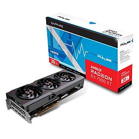 Видеокарта AMD Radeon Sapphire RX 7900 XT Pulse Gaming OC (11323-02-20G) 20GB GDDR6 2xHDMI +2xDP 2x8pin RTL