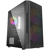 Корпус Minitower Powercase Mistral Micro Z3B Mesh LED CMIMZB-L3 MicroATX без БП