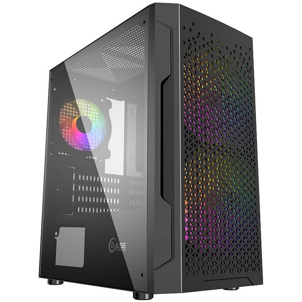 Корпус Minitower Powercase Mistral Micro Z3B Mesh LED CMIMZB-L3 MicroATX без БП - фото 1 - id-p203912624