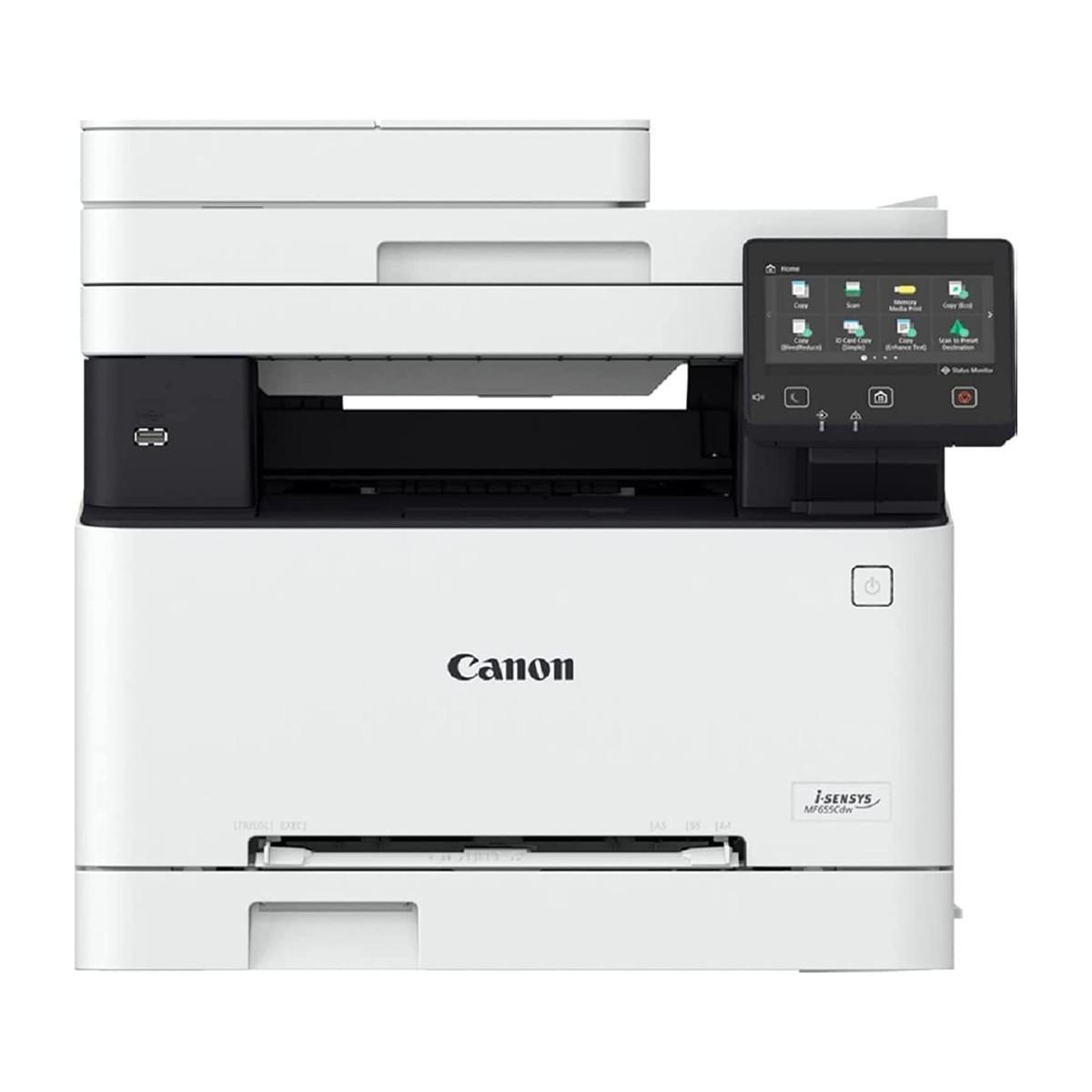 Canon i-SENSYS MF655Cdw (5158C004) {цветное/лазерное A4, 21 стр/мин, USB, LAN,Wi-Fi} - фото 1 - id-p214273647