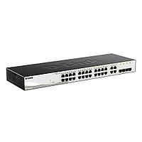 D-Link DGS-1210-28/F3A Настраиваемый коммутатор WebSmart с 24 портами 10/100/1000Base-T и 4 комбо-портами