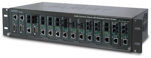 Шасси для уставнки медиаконвертеров PLANET MC-1500 15-slot 19" Media Converter Chassis with Redundant Power - фото 1 - id-p220184506