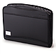 Папка-портфель пластиковая BRAUBERG А4+ (355х290х60 мм), выдвижные ручки, 9 отделений, 1 карман, черная, фото 3