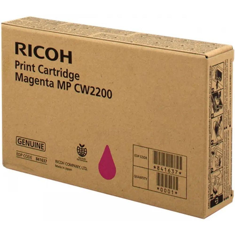 Картридж пурпурный тип MP CW2200 Ricoh. Print Cartridge Magenta MP CW2200 - фото 1 - id-p212707721