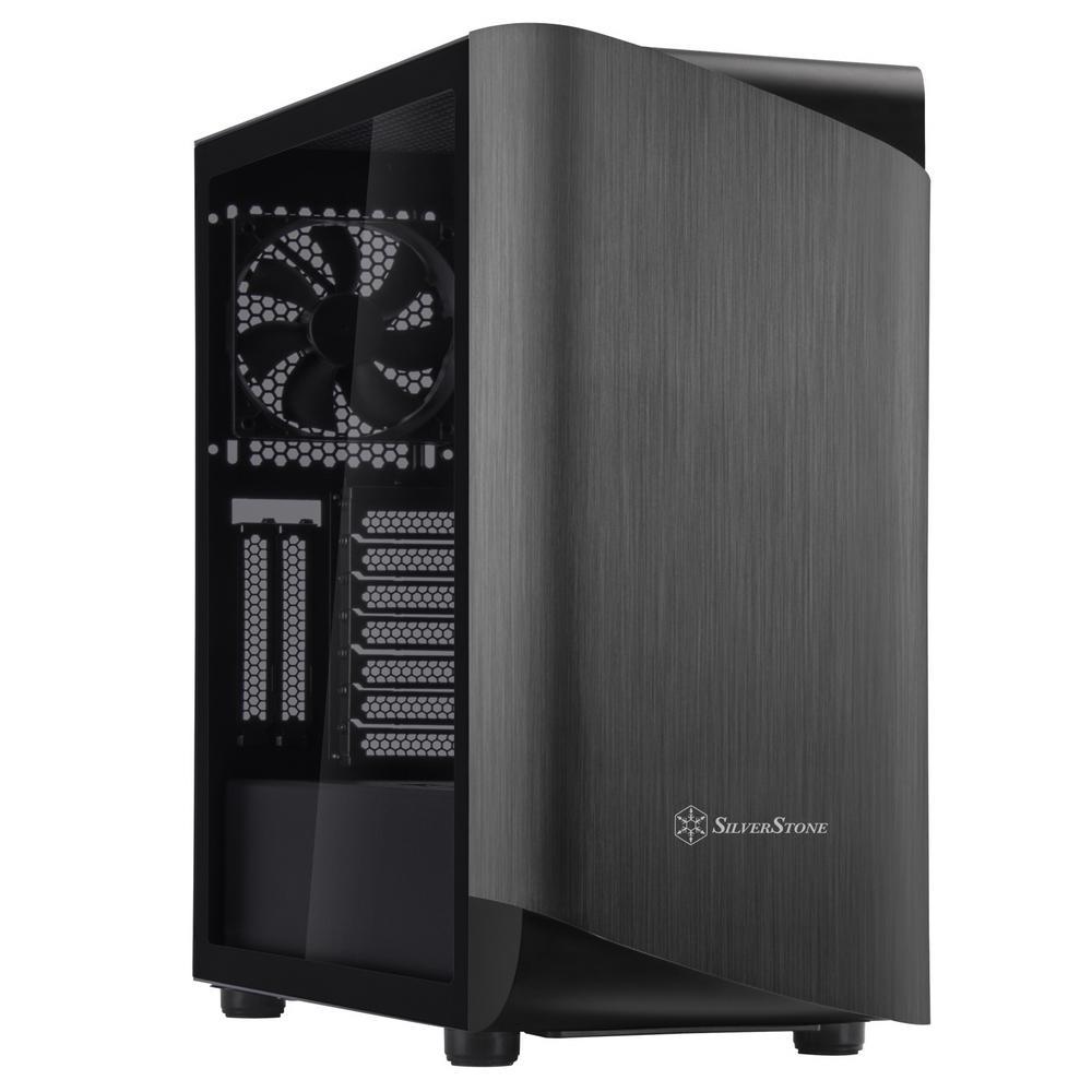 Корпус ATX Без БП SilverStone SETA A1 SST-SEA1TB-G Miditower USB 3.0 x 2 USB 3.1 Gen 2 Type-C x 1 Combo audio