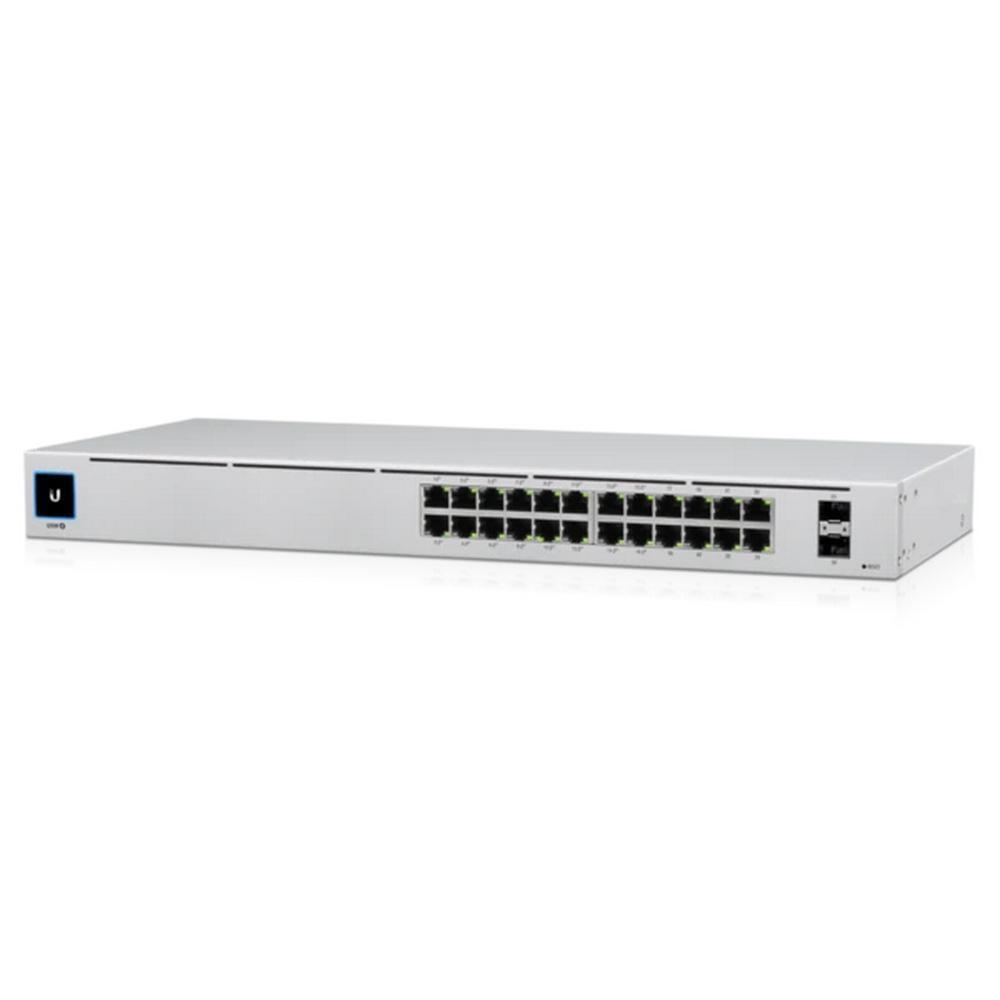 Коммутатор Ubiquiti UniFi USW-24-POE 2SFP+ 95W управляемый - фото 1 - id-p218323360