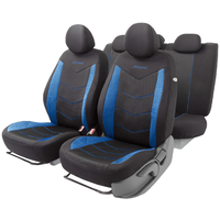 Комплект чехлов для сидений Autoprofi Aeroboost AER-1102 (черный/синий) - фото 1 - id-p220189540