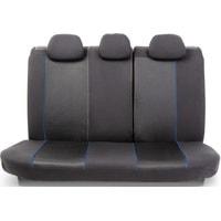 Комплект чехлов для сидений Autoprofi Aeroboost AER-1102 (черный/синий) - фото 3 - id-p220189540