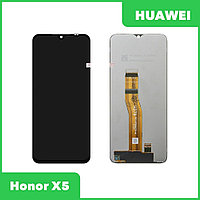 Дисплей (экран в сборе) для телефона Huawei Honor X5 (5109AMUW) (черный)