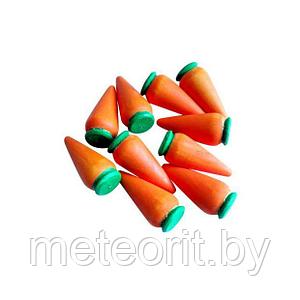 Морковки окрашенные (10шт). Счетный материал