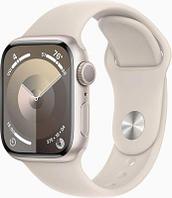 Смарт-часы Apple Watch Series 9 A2978, 41мм, сияющая звезда / сияющая звезда [mr8t3ll/a]