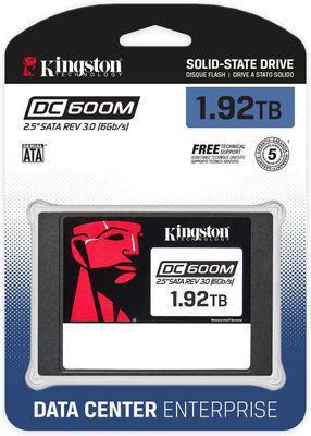 SSD накопитель Kingston DC600M SEDC600M/1920G 1.9ТБ, 2.5", SATA III, SATA - фото 3 - id-p219709433