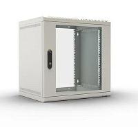 Шкаф коммутационный ЦМО ШРН-М-12.650 настенный, стеклянная передняя дверь, 12U, 600x610x650 мм
