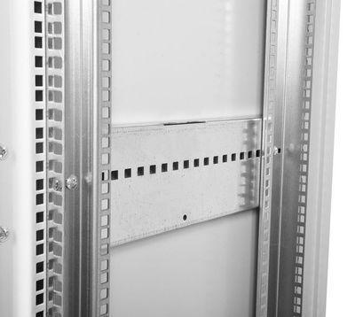Шкаф коммутационный ЦМО ШТК-М-42.6.8-1ААА-9005 напольный, стеклянная передняя дверь, 42U, 600x800 мм - фото 6 - id-p219829842