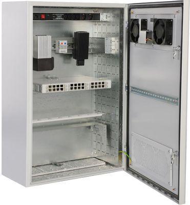 Шкаф коммутационный ЦМО ШТВ-Н-9.6.3-4ААА настенный, стальная передняя дверь, 9U, 600x500x330 мм - фото 2 - id-p219829851